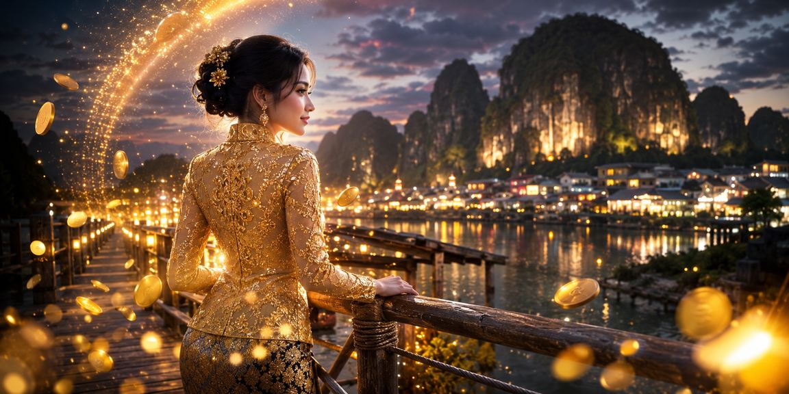 Suasana kasino hiburan shell99 bergaya di Ipoh dengan pakaian kebaya tradisional
